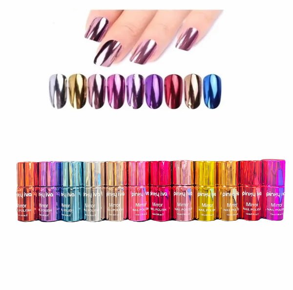 Esmalte Metálico de Efecto Espejo