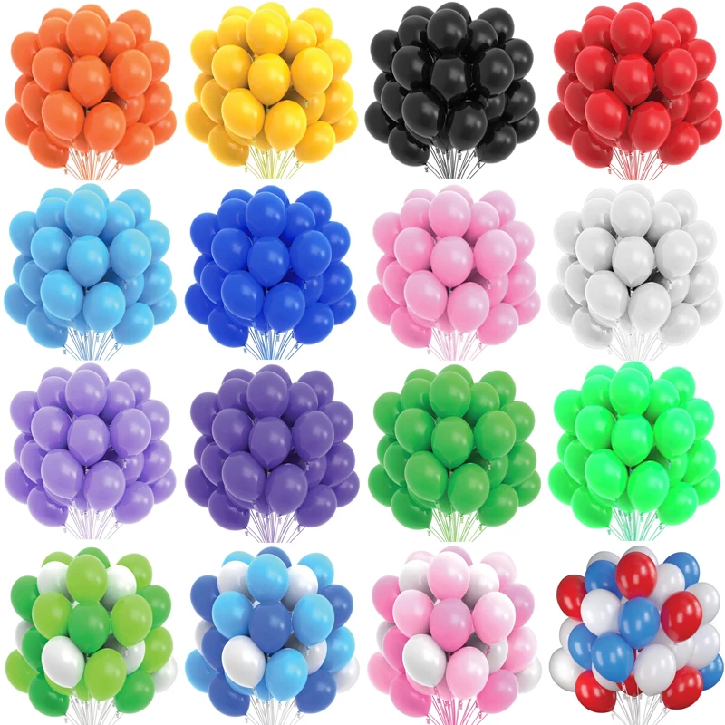Paquetes de Globos con 50 Piezas