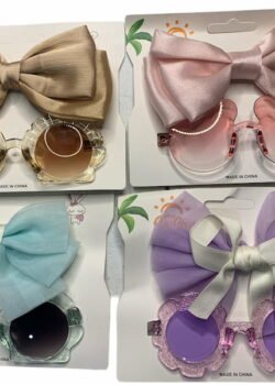 Set duo moño y lentes