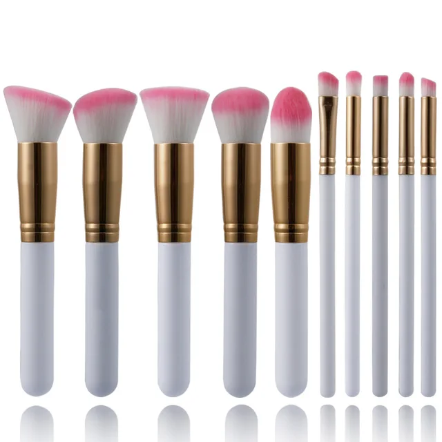 Set brochas kabuki 10 piezas - Imagen 2