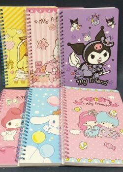 Libreta sanrio :Medida 205x165mm