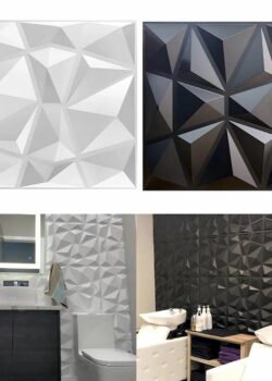 Paneles 3D para Pared de 50cm x 50cm