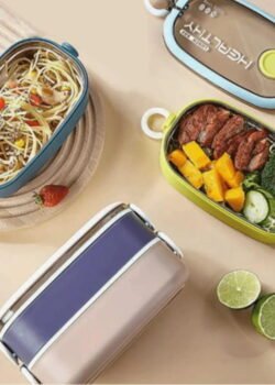 Lonchera de Dos Niveles con Capacidad de 1.300 Litros: Práctica y Funcional