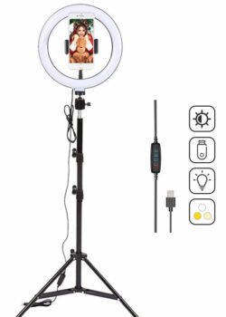 Aro de Luz con Tripie: Ilumina tu Espacio Perfectamente