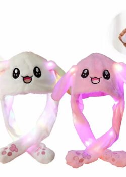 Gorro Kawaii con Sonido y Orejas Móviles: El Toque Divertido a tu Estilo