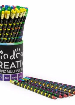 Lápiz Indra Con Tabla de Multiplicar