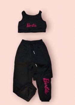 Conjunto de Barbie con Top y Pantalon Súper Cómodos