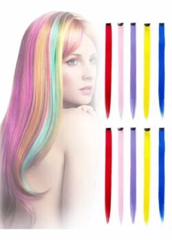 Extensiones de Cabello de Fantasía en Muchos Colores