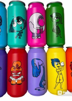 Los Botes Tipo Lata de los Personajes de Emociones