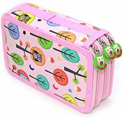 Estuche Escolar/lapicera Búho Kawaii