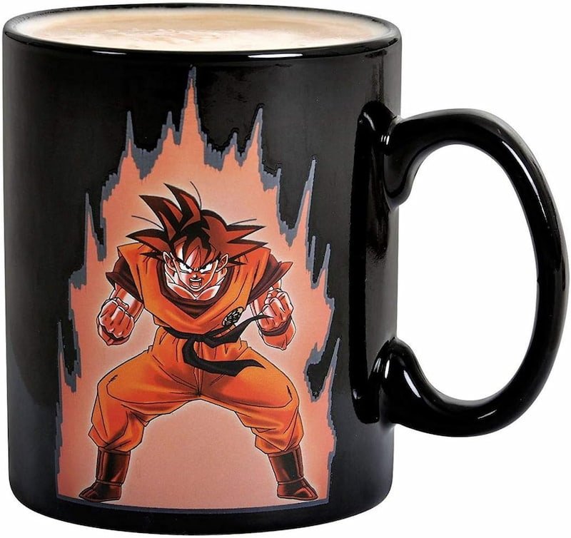 Taza de Cerámica Goku ,con Reactividad al Calor - Imagen 2