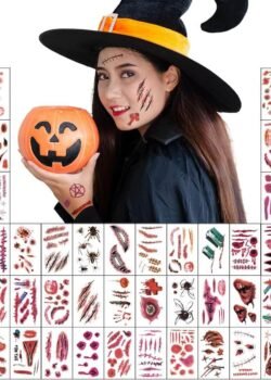 Tatuajes Temporales: 30 Piezas por Paquete