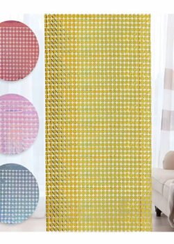 Cortina Panel Cuadro Chico Metálica