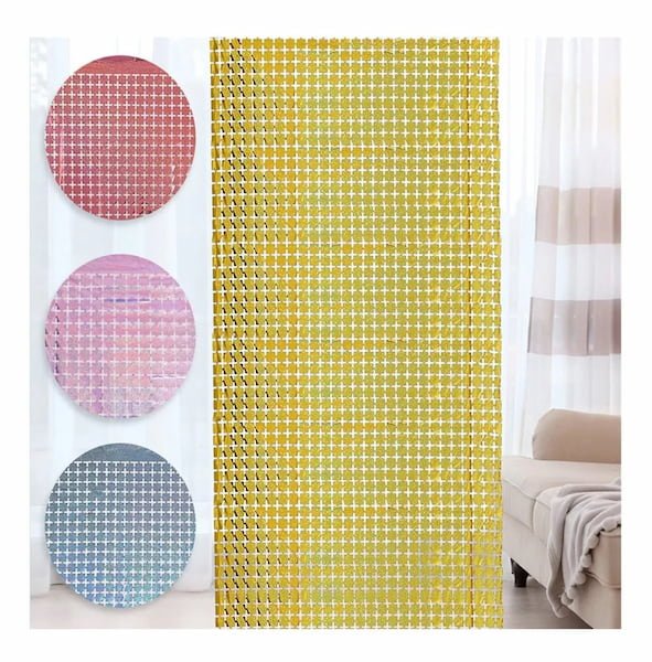 Cortina Panel Cuadro Chico Metálica