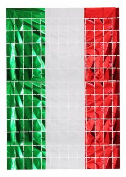 Cortina de Cuadros Tricolor