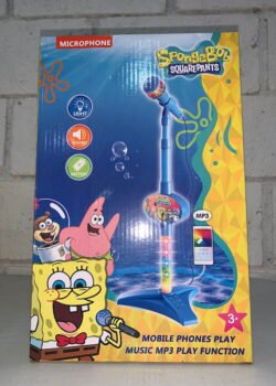 Juguete de micrófono de Bob esponja