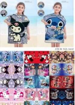 Toallas Capas de Baño para Niños y Niñas