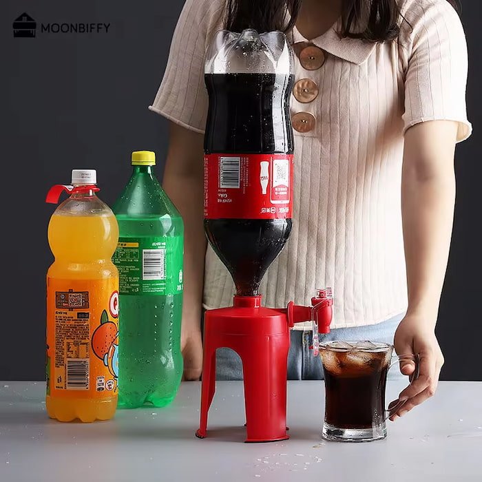 Práctico dispensador de bebidas para tus fiestas y bares