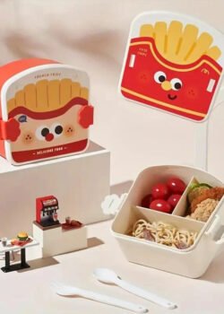 Lonchera de Diseño con Incluidos Cubiertos