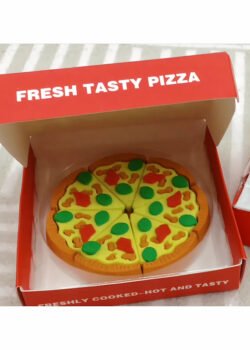 Borrador en forma de pizza