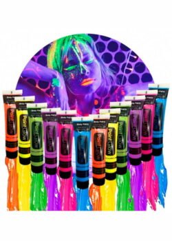 Pintura Neon para Cuerpo y Cara