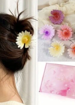 Pinza de Cabello en Forma de Flor