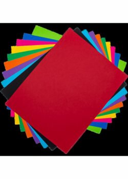 Paquete de Hojas de Colores Indra Tamaño Carta