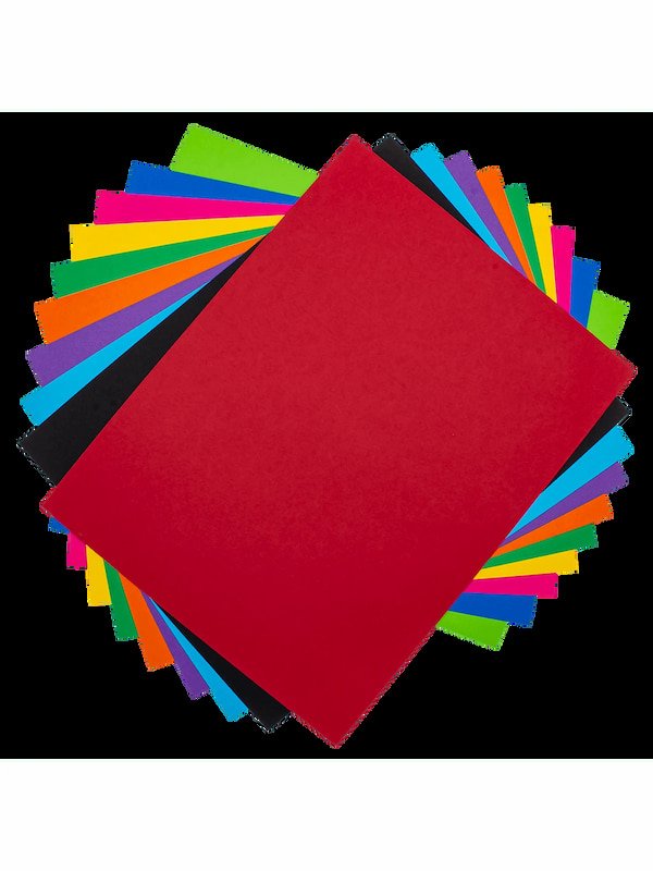 Paquete de Hojas de Colores Indra Tamaño Carta