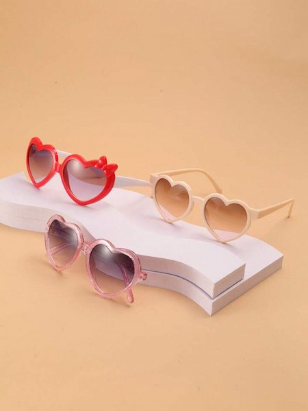 Lentes para Niñas en Forma de Corazón