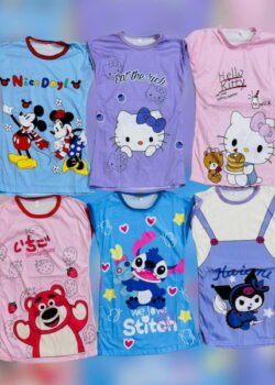 Pijama Bata para Dormir con Diseños de Personajes