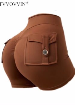 Short corto Deportivos con Bolsillo para Mujer