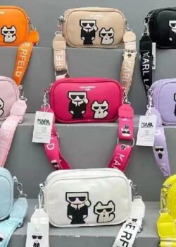 Crossbody Karl Neon Tipo Piel