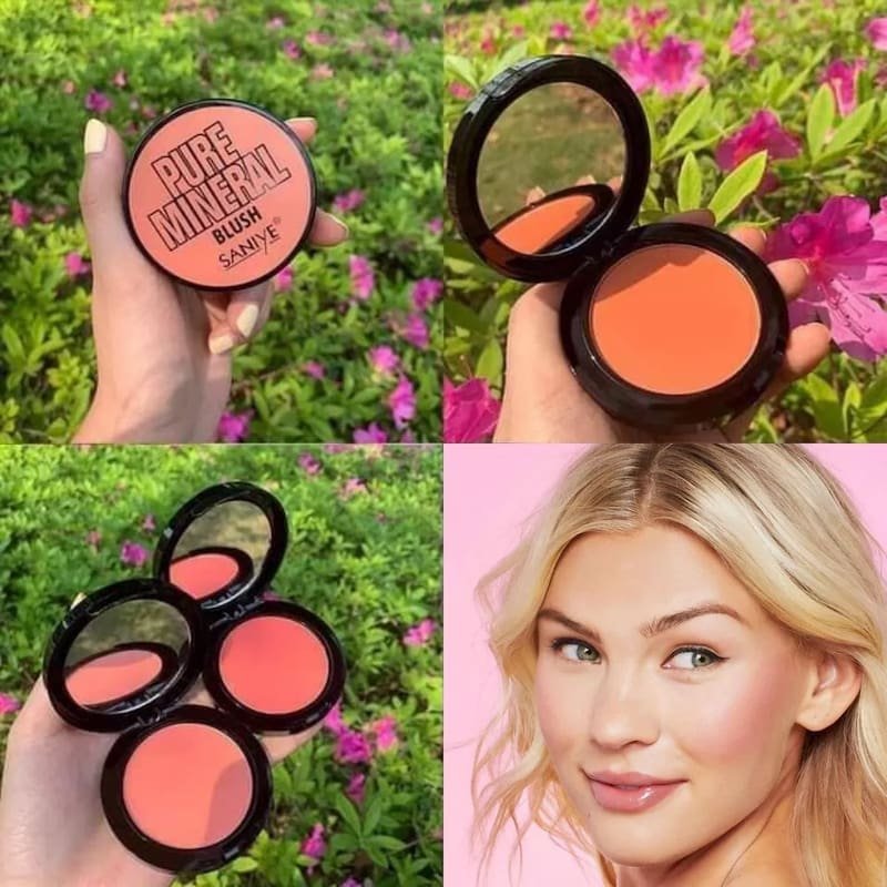 Rubor Blush Mineral Diferentes Tonos Saniye - Imagen 3