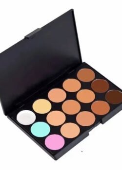 La Paleta de Sombras y Corrector en Crema con Excelente Cobertura