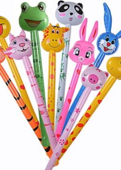 Juguetes Inflables de PVC: Palo Inflable de Animales con Sonido Creativo