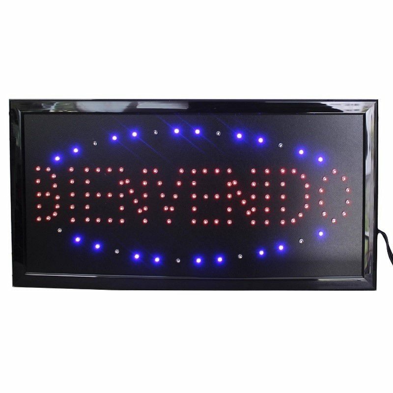 Anuncio Luminoso LED 'Bienvenido' de 50 cm de Largo