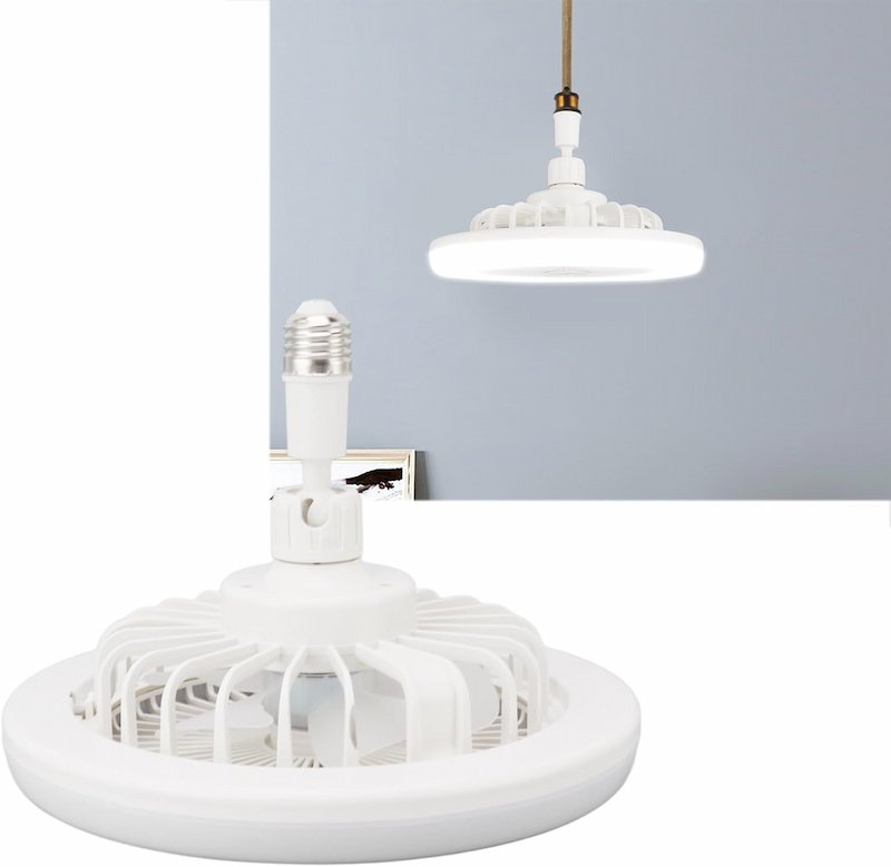 Luz de Ventilador de Techo con Control Remoto y Aroma