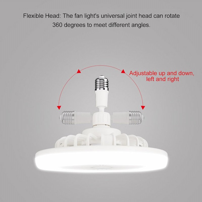 Luz de Ventilador de Techo con Control Remoto y Aroma - Imagen 2
