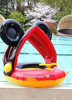 Flotador de Piscina para Bebés: Estilo de Dibujos Animados
