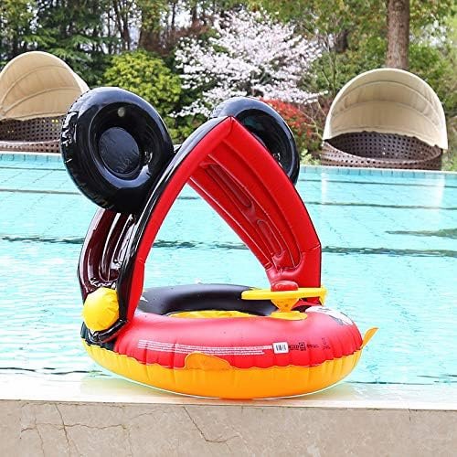 Flotador de Piscina para Bebés: Estilo de Dibujos Animados