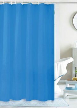 Cortina de baño impermeable lisa