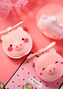 Mini Ventilador Cerdito