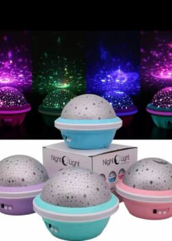 Mini Proyector de Estrellas y Lunas 🌠