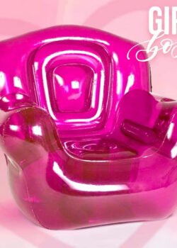 Sofá Inflable Sofá Púff - Rosa