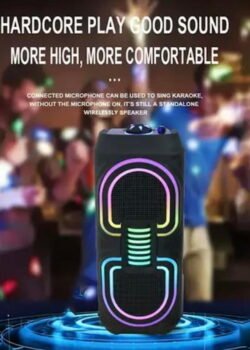 Bocina Altavoz Bluetooth Estéreo Inalámbrico 4❞ x 2