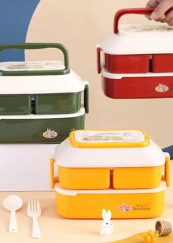 Topper Box Lunch de Dos Niveles