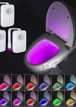 Luz LED Nocturna para Interior con Sensor de Movimiento