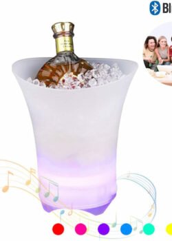 Hielera LED con Bocina Bluetooth