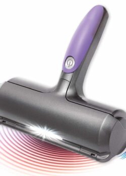 Quitapelos de Mascotas con Cepillo Móvil y Luz LED