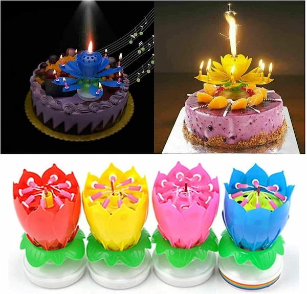 Vela Musical y Giratoria